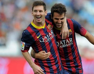 Fábregas defendió a Messi tras la amenaza de Canelo Álvarez