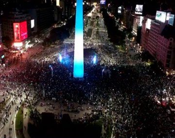 Argentina campeón: destejos en el Obelisco por la histórica conquista
