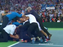 argentina campeon de la copa davis: mira la definicion de delbonis argentina campeon de la copa davis: mira la definicion de delbonis