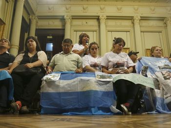 Familiares del ARA San Juan en el Senado