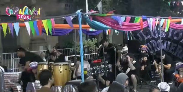 Mercedes: el escalofriante momento en el que pararon el festejo del carnaval por el crimen del joven de 18 años
