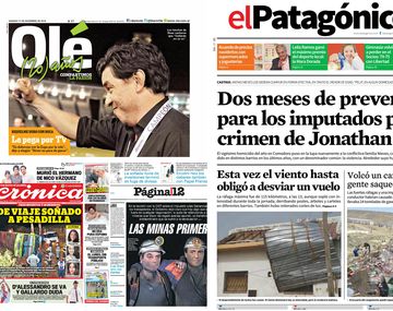 Tapas de diarios del sábado 17 de diciembre de 2016