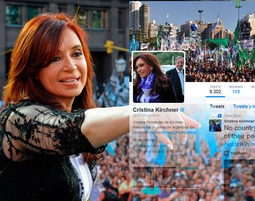 Cristina Kirchner llegó a los 4 millones de seguidores en Twitter