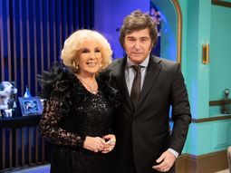 La emoción de Mirtha con Milei: No quiero irme de este mundo sin...