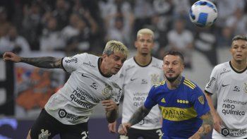 Boca se llevó un valioso empate de Brasil en la ida de octavos ante Corinthians