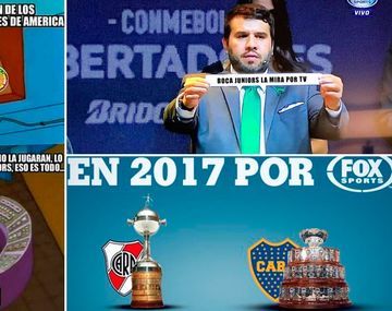 Infaltables: los memes de River contra Boca tras el sorteo de la Libertadores