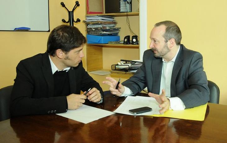 Kicillof participa de una asamblea de Clarín para tratar la readecuación del Grupo