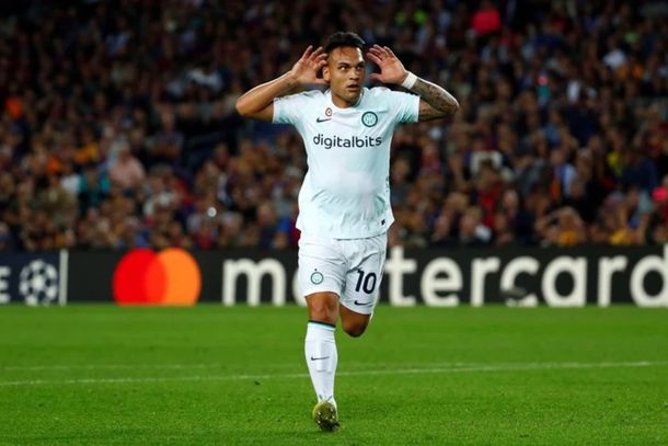 Llega encendido al Mundial: el golazo de Lautaro Martínez ante Barcelona