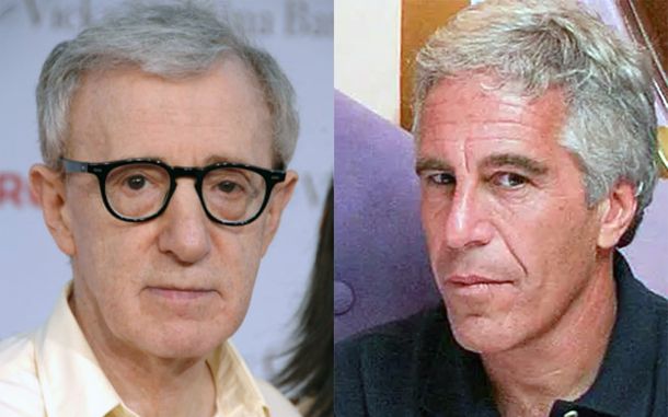 Woody Allen y JeffreyEpstein.