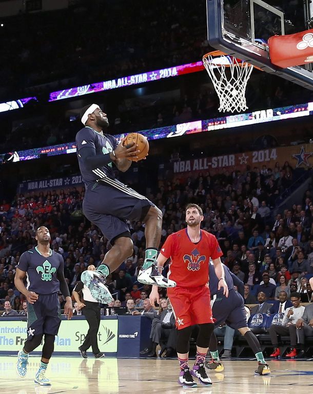 El Este superó al Oeste en un All Star Game repleto de records