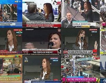 Y un día volvió la cadena nacional (de Cristina)
