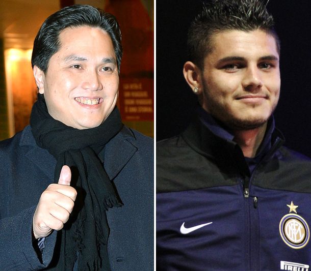 Para el presidente del Inter, Icardi hace cosas equivocadas