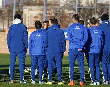 Así fue el primer entrenamiento de Tevez en su regreso a Boca