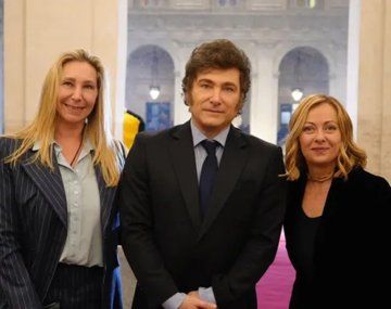 Milei llegó a Italia y se reunió