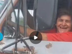 el video viral de milei manejando un camion en la ruta: como le va presidente el video viral de milei manejando un camion en la ruta: como le va presidente
