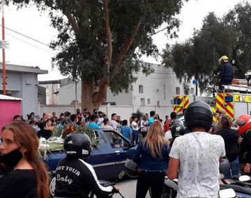 Una multitud participó del último adiós a Abigail Jiménez en Las Termas del Río Hondo
