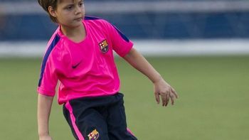 ¿el heredero? el sobrino de messi sigue sus pasos en el barcelona ¿el heredero? el sobrino de messi sigue sus pasos en el barcelona