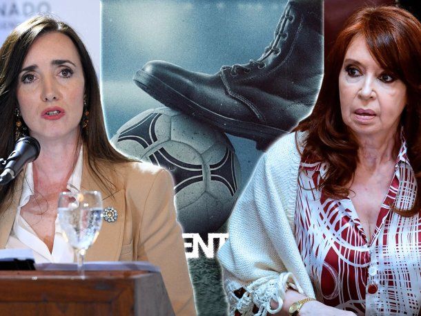 La vicepresidente Victoria Villarruel criticó a Cristina Kirchner por recomendar la serie Argentina 78