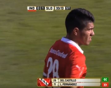 Con el pie izquierdo: debutó el hermano del Kun Agüero en Independiente