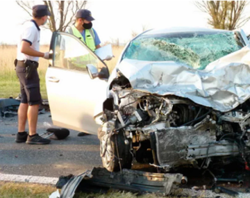 Tragedia en La Pampa: seis muertos por un choque frontal en la ruta 188