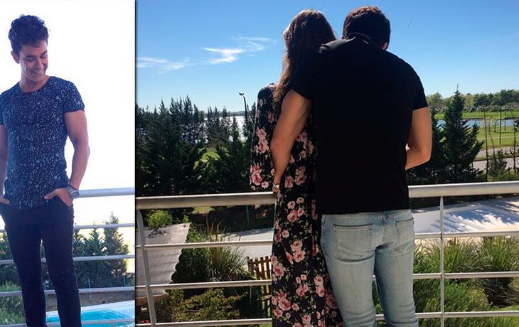 Mariano y Camila, románticos en Instagram