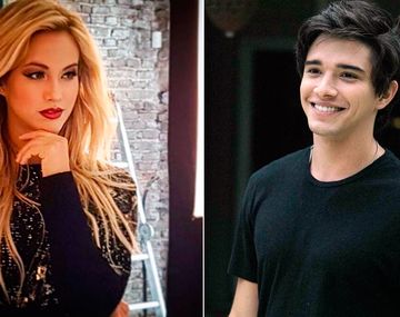 Flor Vigna y Julián Serrano
