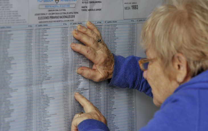 Dónde voto: ya se puede consultar el padrón electoral provisorio