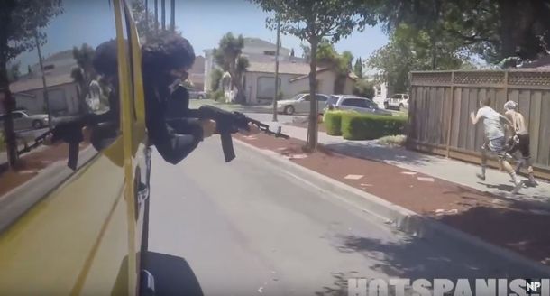 Una broma demasiado pesada: se hizo pasar por sicario y baleó a transeúntes