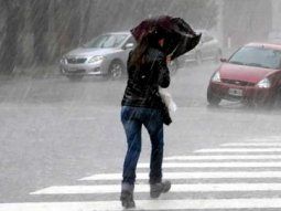 Lluvias y vientos fuertes en varias zonas del país.