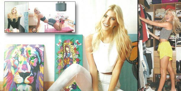 Conocé el departamento de soltera de Cande Ruggeri