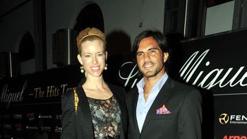 Nicole Neumann y Fabián Cubero Nicole Neumann y Fabián Cubero