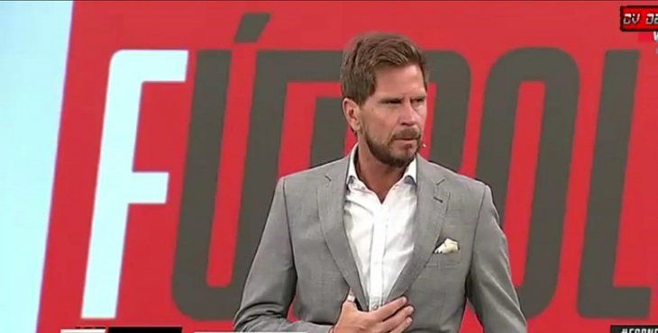 ¿Qué hace?: el comentario del Pollo Vignolo que se le escapó en la transmisión de River