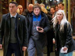 vestido con el mameluco de ypf, milei ya esta en oslo: como sigue su agenda vestido con el mameluco de ypf, milei ya esta en oslo: como sigue su agenda