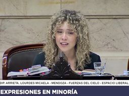 El llanto de Lourdes Arrieta al explicar por qué no dio quórum a la ley de Ficha Limpia