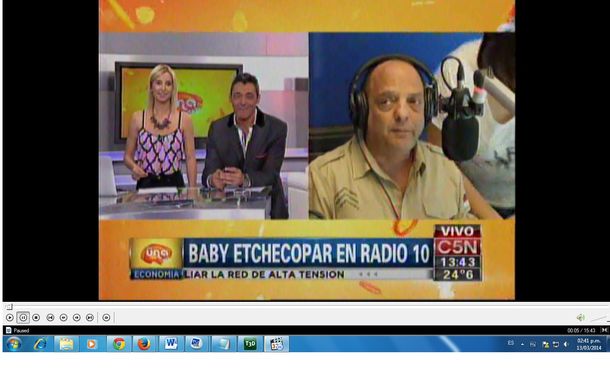 Baby Etchecopar: Le daría trabajo al chico que robó mi casa cuando salga de la cárcel