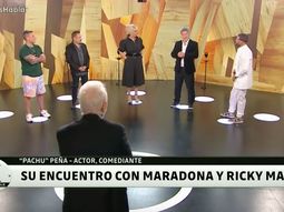 Pachu Peña y los encuentros con Diego Armando Maradona, Lionel Messi, Ricky Martin y Luis Miguel