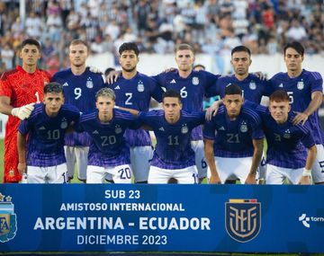 Se suspendió el partido entre Argentina Sub-23 vs Ecuador: el motivo