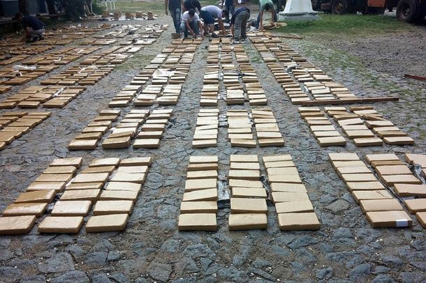 incautaron más de dos toneladas de marihuana - Imagen ilustrativa