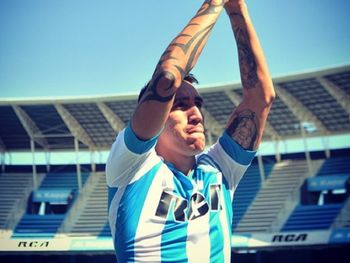 Escracharon a Centurión en un boliche tras la derrota de Racing