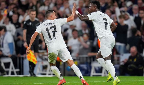 Real Madrid reaccionó a tiempo y venció 5-2 al Borussia Dortmund por la Champions League