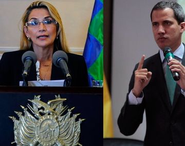 La autoproclamada presidenta de Bolivia reconoció a Guaidó como mandatario de Venezuela