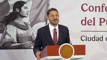 Martí Batres, titular del ISSSTE, en la Mañanera del Pueblo. Martí Batres, titular del ISSSTE, en la Mañanera del Pueblo.