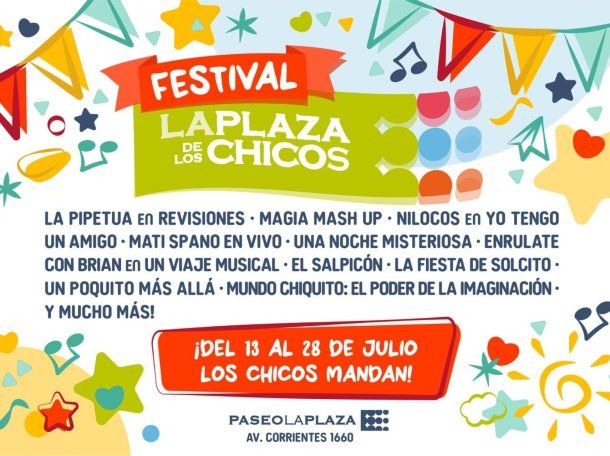 En vacaciones los chicos mandan: teatro para todas las edades