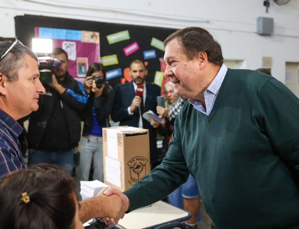 Alberto Weretilneck celebró su victoria como nuevo gobernador de Río Negro