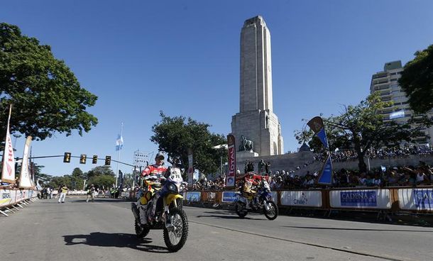Largada en Rosario en la edición 2014