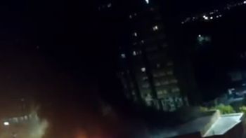 El gimnasio que se incendia en Lugano El gimnasio que se incendia en Lugano