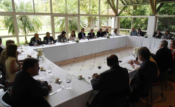 Mauricio Macri almorzó con todos los gobernadores en Olivos