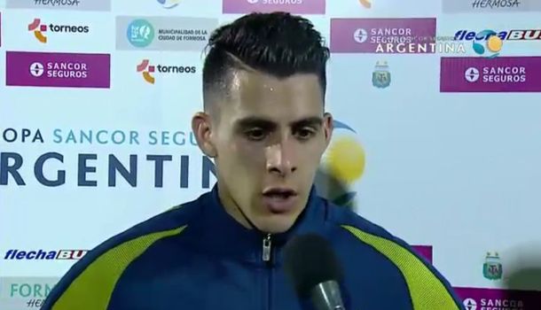 Pavón: No me di cuenta que estaba adelantado, gracias a Dios cobró el gol