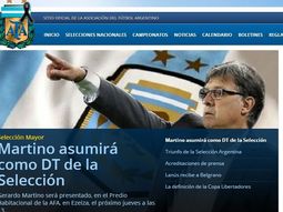 oficial: la afa presentara a gerardo martino como dt oficial: la afa presentara a gerardo martino como dt