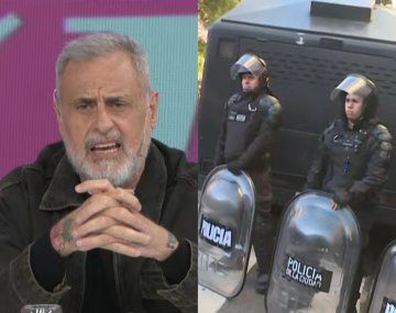 Rial leyó la dura carta de un policía a Milei y Bullrich: Nuestros hijos también tienen hambre
